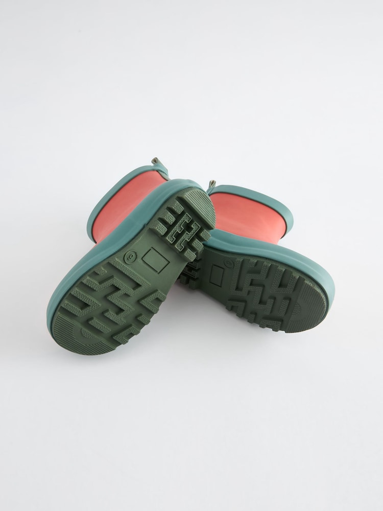 Rouille Marron Crocodile - Bottines en caoutchouc - Image 4 of 5