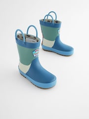 Blue Colourblock Paw Patrol Handle Wellies - Image 3 of 9