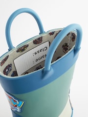 Blue Colourblock Paw Patrol Handle Wellies - Image 8 of 9