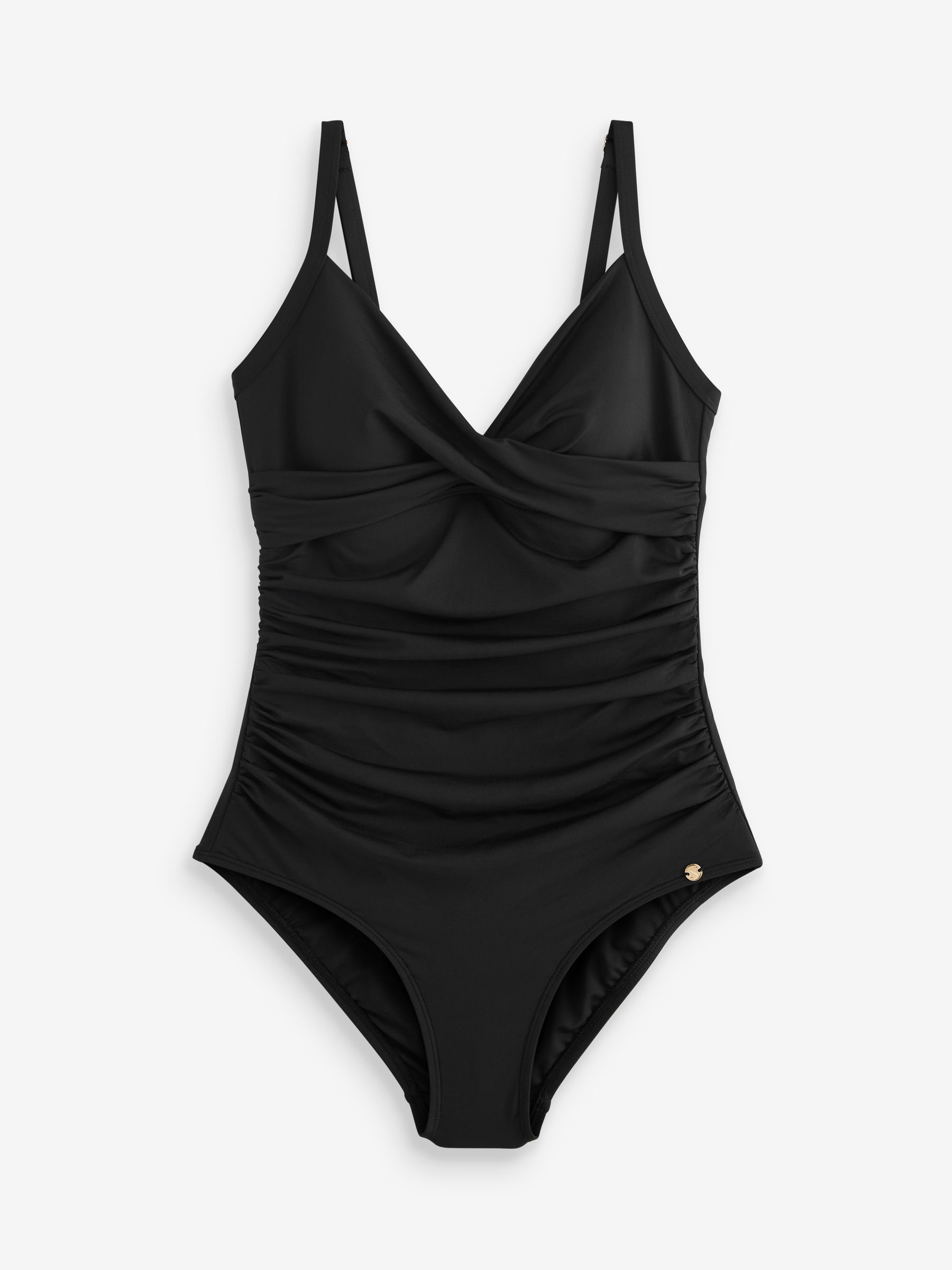 Black shaping swimsuit clearance