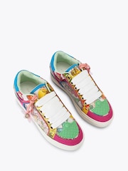 Kurt Geiger London Pink Southbank Tag Trainers - Image 3 of 5