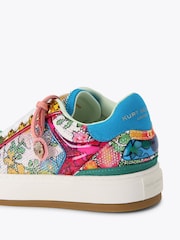 Kurt Geiger London Pink Southbank Tag Trainers - Image 4 of 5