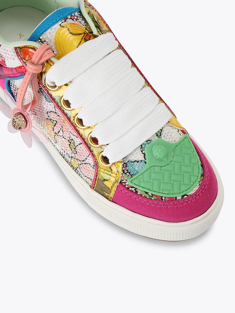 Kurt Geiger London Pink Southbank Tag Trainers - Image 5 of 5 Kurt Geiger London Pink Southbank Tag Trainers - Image 5 of 5