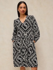 Qara - White Stuff Lola Forma paltarı - 6şəkildən 1 şəkil