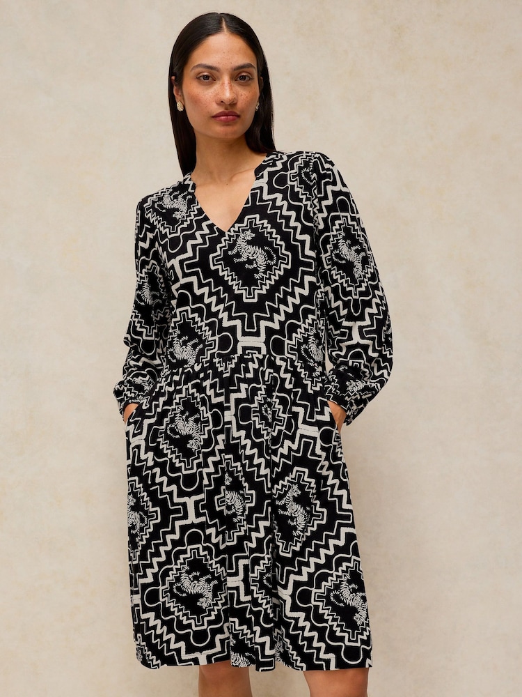 Qara - White Stuff Lola Forma paltarı - 6şəkildən 1 şəkil