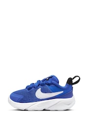 Nike Blue Infant Star Runner 4 Trainers - Image 2 of 9