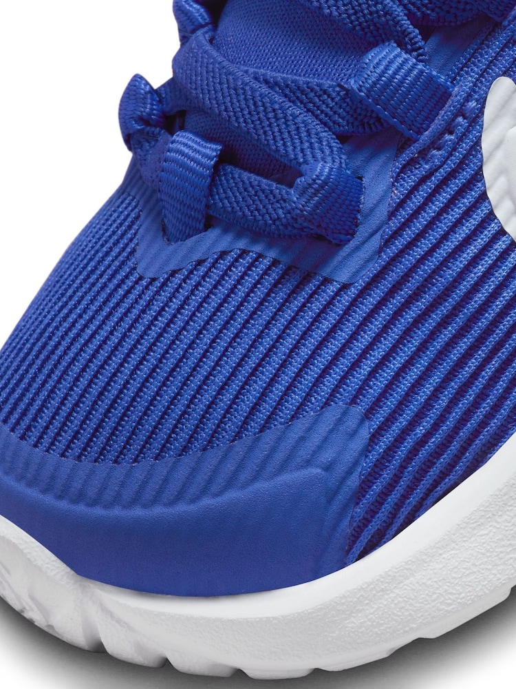 Nike Blue Infant Star Runner 4 Trainers - Image 9 of 9