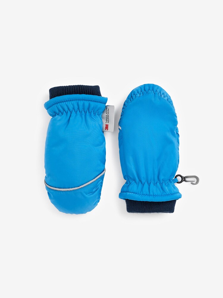 Cobalt Blue Ski Mittens (3mths-6yrs) - Image 1 of 1