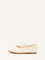 Monsoon Natural Shimmer Corsage Walker Shoes - Image 1 of 4