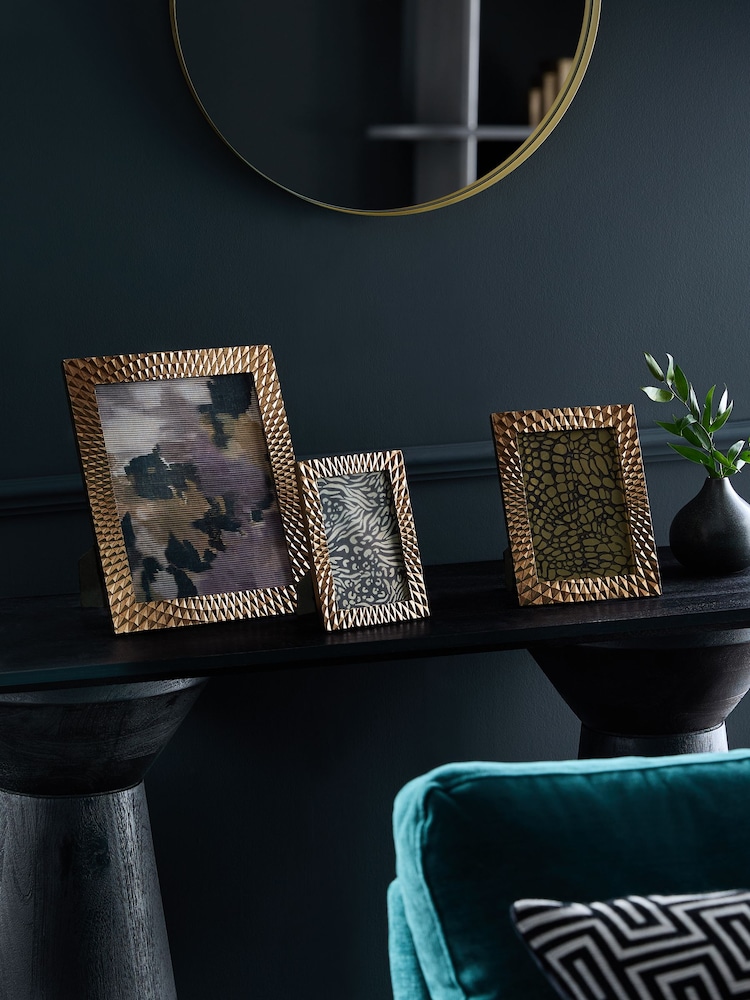 Bronze Geometric Photo Frame - Image 1 of 5