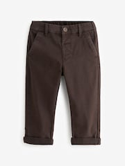 Brun - Pantalon chino extensible (3mths-7yrs) - Image 4 de 6