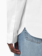 AllSaints White Hawthorne Long sleeve Shirt - Image 4 of 10