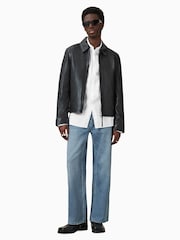 AllSaints White Hawthorne Long sleeve Shirt - Image 5 of 10