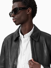 AllSaints White Hawthorne Long sleeve Shirt - Image 6 of 10