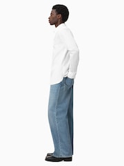 AllSaints White Hawthorne Long sleeve Shirt - Image 9 of 10