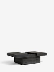 Black Bronx Storage Coffee Table - Image 6 of 10