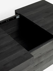 Black Bronx Storage Coffee Table - Image 9 of 10