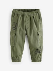 Khaki Green Printed Cargo Trousers (3mths-7yrs) - Image 4 of 6
