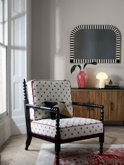 Rockett St George Vintage Star Bobbin Accent Chair - Image 1 of 7