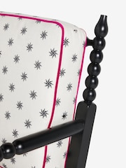 Rockett St George Vintage Star Bobbin Accent Chair - Image 7 of 7