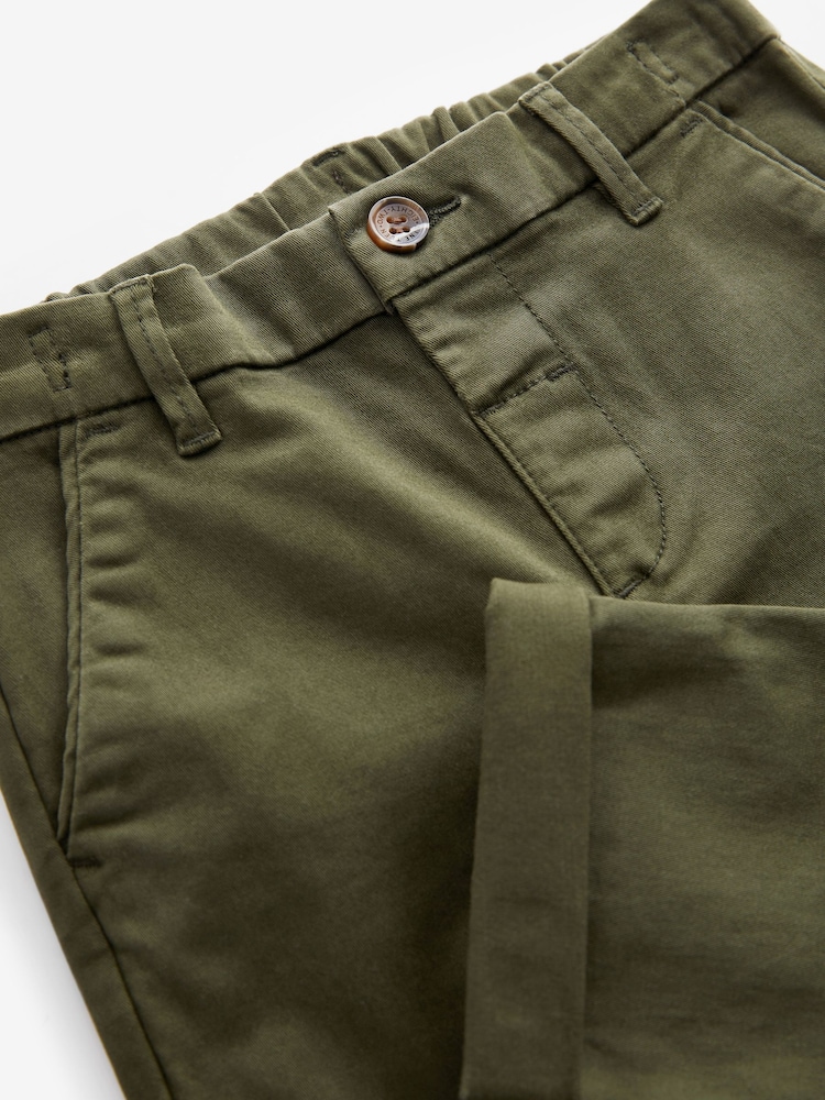 Khakigrün - Chinohose mit Stretch (3 M.–7 J.) - Bild 6 von 6