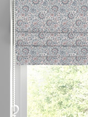 Laura Ashley Pale Slate Painswick Paisley Made to Measure 100% Cotton Roman Blinds - Image 2 of 6