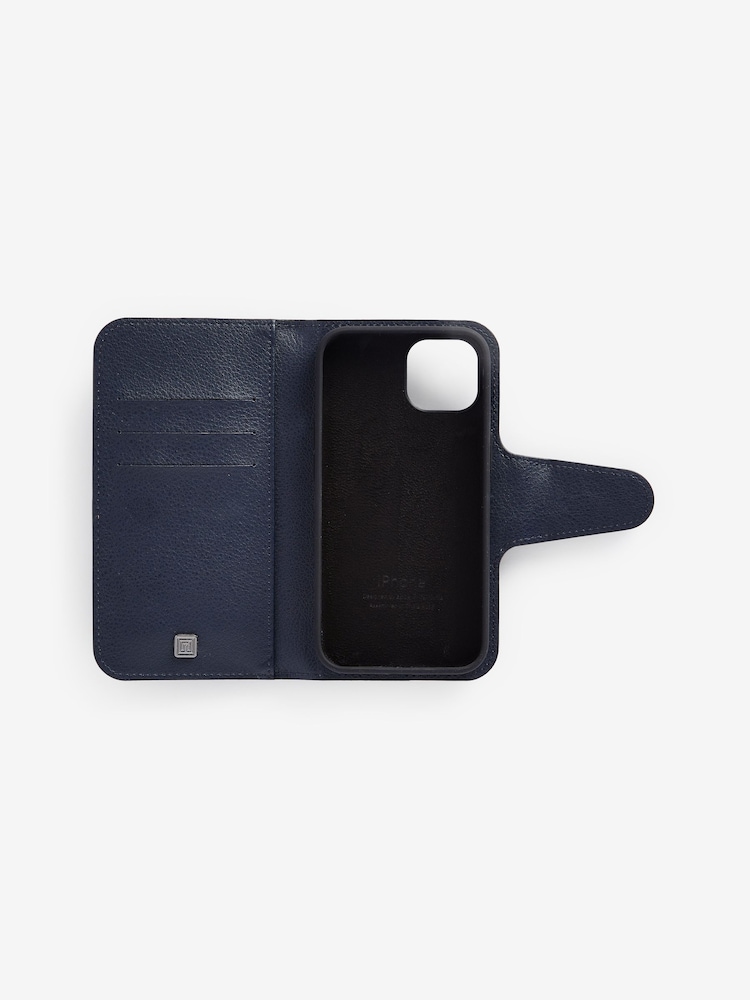 Braun - Lederetui für Iphone 14 Pro - Bild 2 von 3 Braun - Lederetui für Iphone 14 Pro - Bild 2 von 3