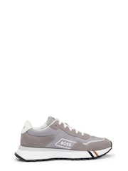 BOSS Grey Jonah Runn Trainers - Image 1 of 5