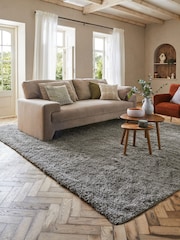 Grey Premium Cosy Shaggy Rug - Image 1 of 4