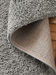 Grey Premium Cosy Shaggy Rug - Image 4 of 4