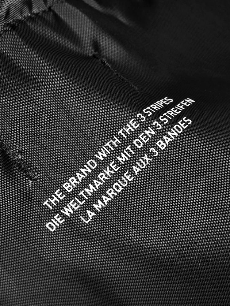 adidas Originals Black Trefoil Gym Sack Bag - Image 10 of 10