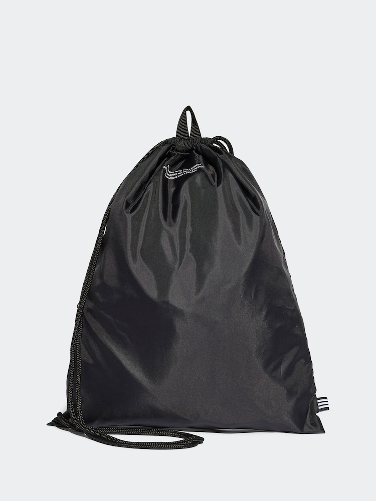 adidas Originals Black Trefoil Gym Sack Bag - Image 3 of 10