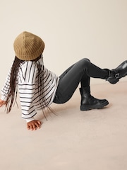 Charcoal Grey Regular Length Stretch Jeggings (3-16yrs) - Image 2 of 8