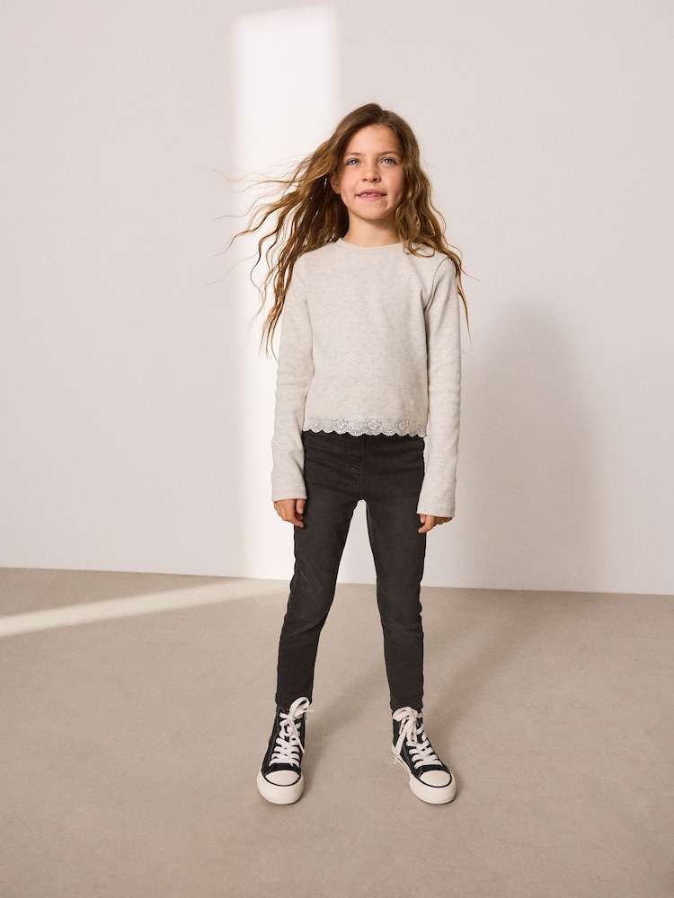 Anthrazitgrau - Jeggings mit Stretch (3-16 J.) - Bild 2 von 7 Anthrazitgrau - Jeggings mit Stretch (3-16 J.) - Bild 2 von 7