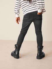 Charcoal Grey Regular Length Stretch Jeggings (3-16yrs) - Image 4 of 8