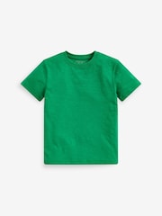 Red/Black/Grey/White/Blue/Green Short Sleeve T-Shirts 8 Pack (3-16yrs) - Image 3 of 11