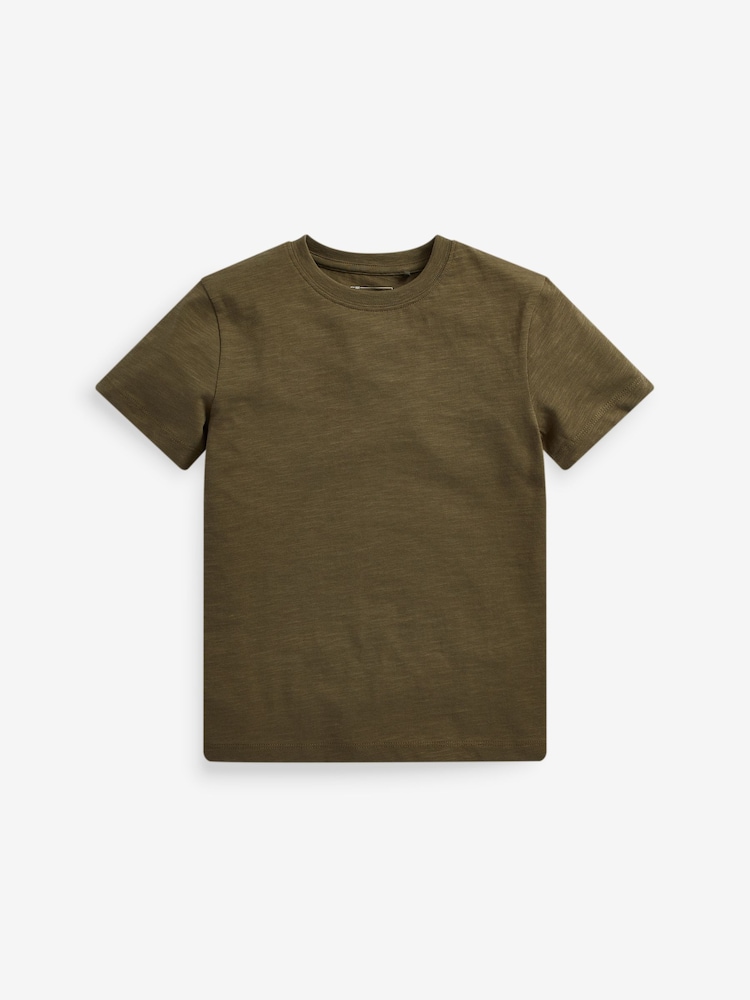 Rot/Schwarz/Grau/Weiß/Blau/Grün - Kurzarm-T-Shirts 8er-Pack (3–16 J.) - Image 5 of 11