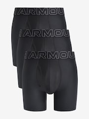 Under Armour Black Performance Tech Boxers 3 Pack - Image 1 of 6