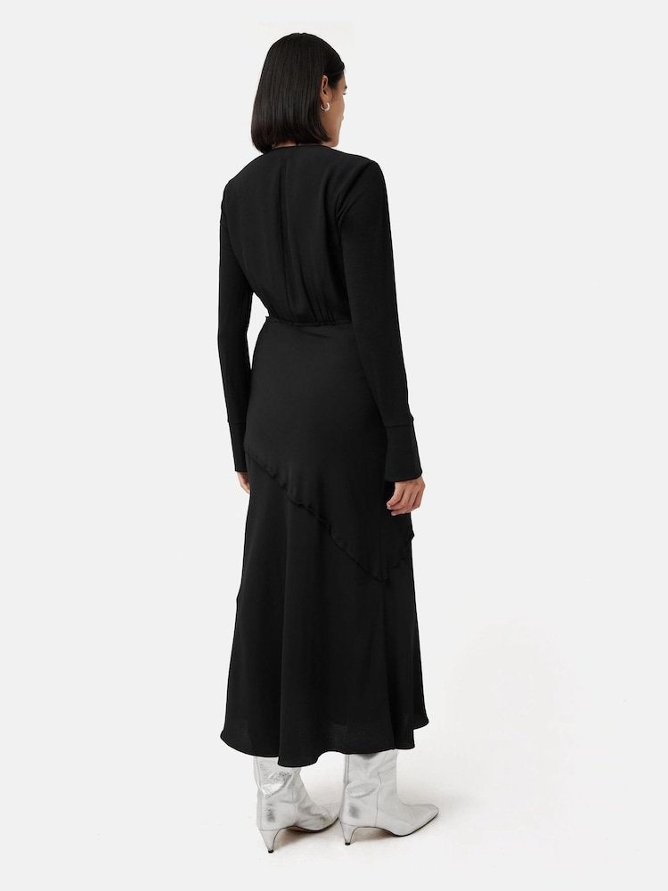 Jigsaw Satin Back Crepe Dress - Image 2 of 6