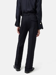 Jigsaw Harley Cotton Turn Up Trousers - Image 2 of 6