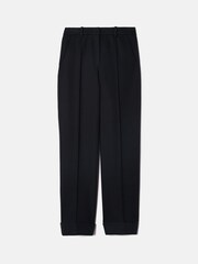 Jigsaw Harley Cotton Turn Up Trousers - Image 6 of 6