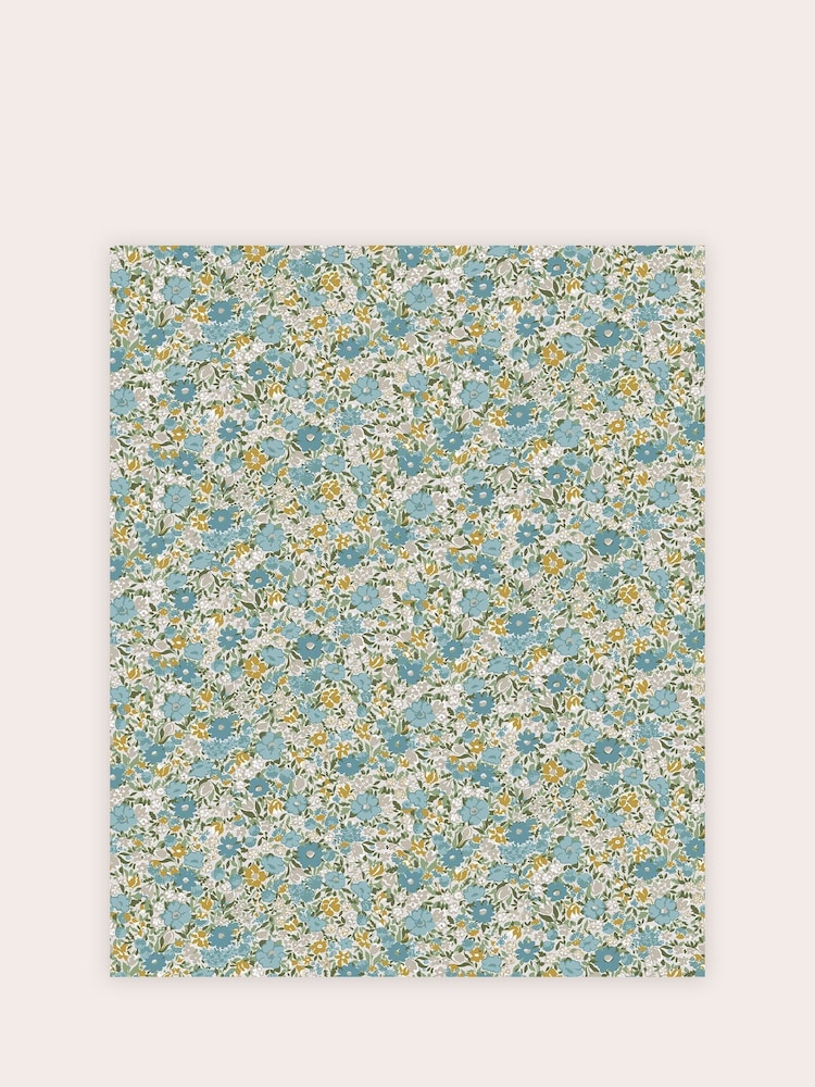 Laura Ashley Newport Blue Loveston 10M Wallpaper - Image 2 of 4