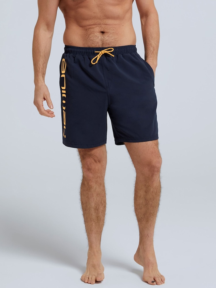 Animal Blue Mens Deep Dive Quick Drying Board Shorts - Image 1 of 4