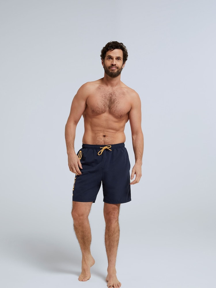Animal Blue Mens Deep Dive Quick Drying Board Shorts - Image 2 of 4