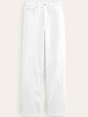 Boden White High Rise 90s Tapered Jeans - Image 6 of 6