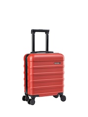 Красный - Чемодан Cabin Max Anode Four Wheel Carry On Easyjet Sized Underseat 45cm Suitcase - Image 5 of 6