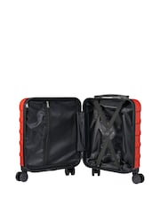 Красный - Чемодан Cabin Max Anode Four Wheel Carry On Easyjet Sized Underseat 45cm Suitcase - Image 6 of 6