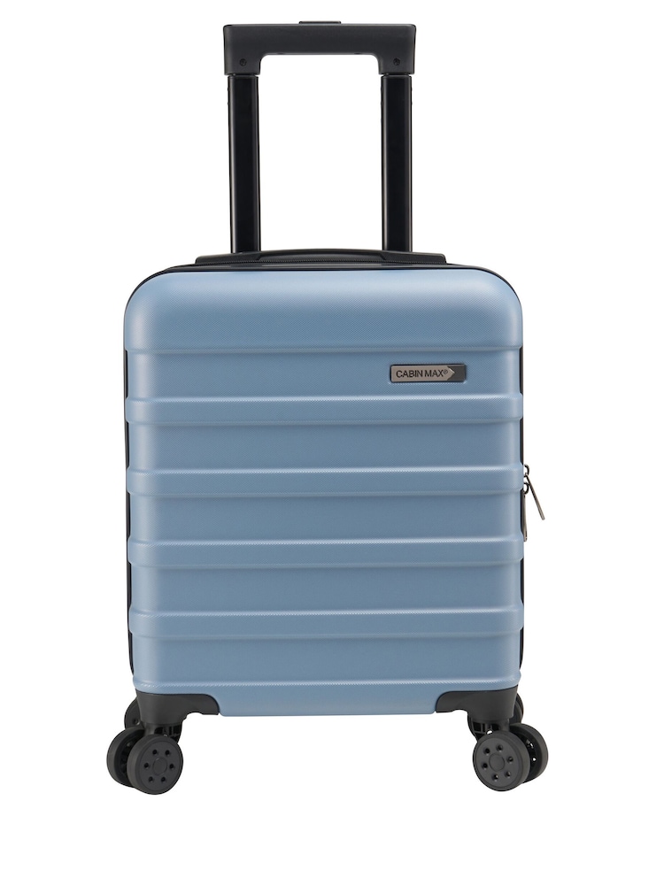 Синий Elemental - Чемодан Cabin Max Anode Four Wheel Carry On Easyjet Sized Underseat 45cm Suitcase - Image 1 of 3