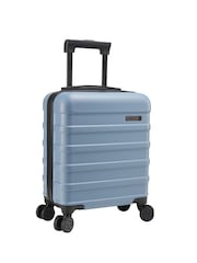 Синий Elemental - Чемодан Cabin Max Anode Four Wheel Carry On Easyjet Sized Underseat 45cm Suitcase - Image 2 of 3
