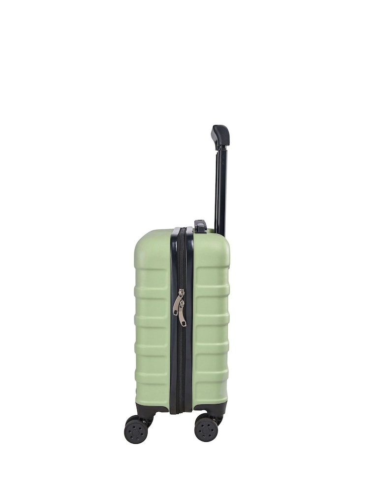 Cabin Max Green Anode Four Wheel Carry On Easyjet Sized Underseat 45cm Suitcase - Image 3 of 6